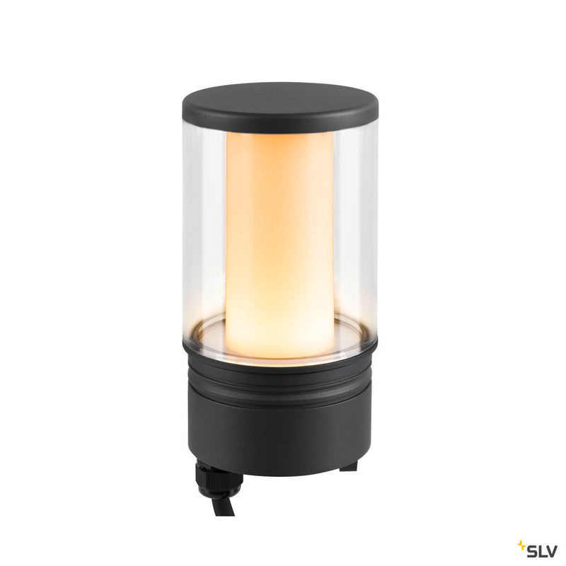 SLV 1006390 M-POL M Polehead, Lamp head, anthracite, 19 W, 1150/1230 lm, 2700/3000 K, CRI 90, DALI