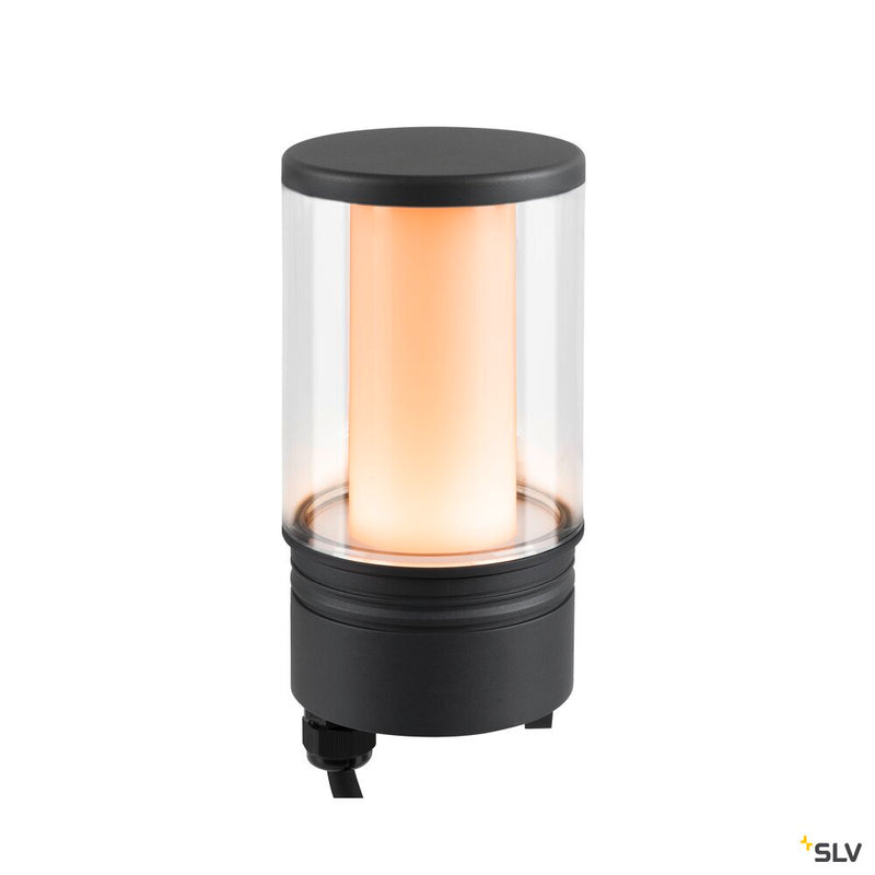 SLV 1006390 M-POL M Polehead, Lamp head, anthracite, 19 W, 1150/1230 lm, 2700/3000 K, CRI 90, DALI