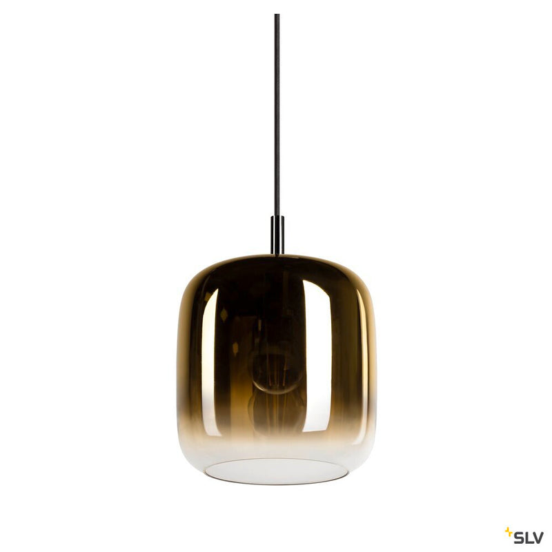 SLV 1006395 PANTILO 20 PD, E27 pendant light, gold/chrome