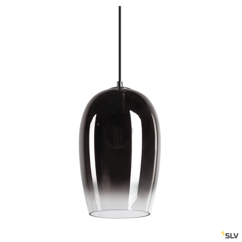 SLV 1006398 PANTILO OVAL PD, E27 pendant light, chrome