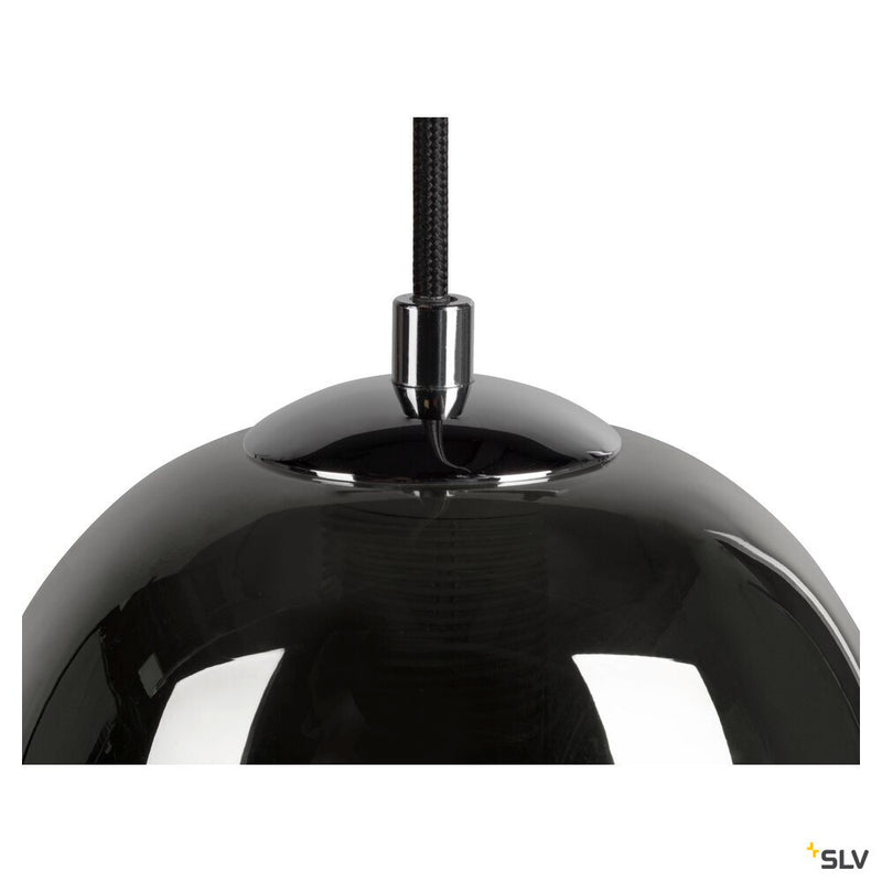SLV 1006398 PANTILO OVAL PD, E27 pendant light, chrome