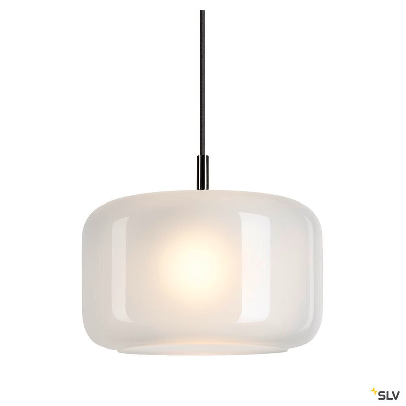 SLV 1006399 PANTILO 28 PD, E27 pendant light, white/chrome