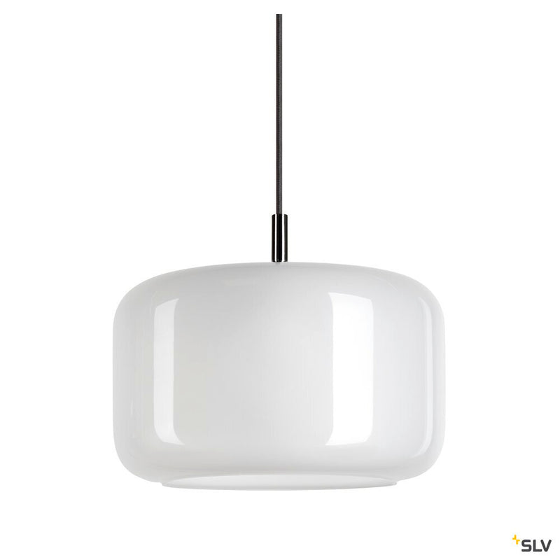 SLV 1006399 PANTILO 28 PD, E27 pendant light, white/chrome