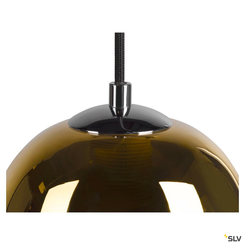 SLV 1006403 PANTILO OVAL PD, E27 pendant light, gold