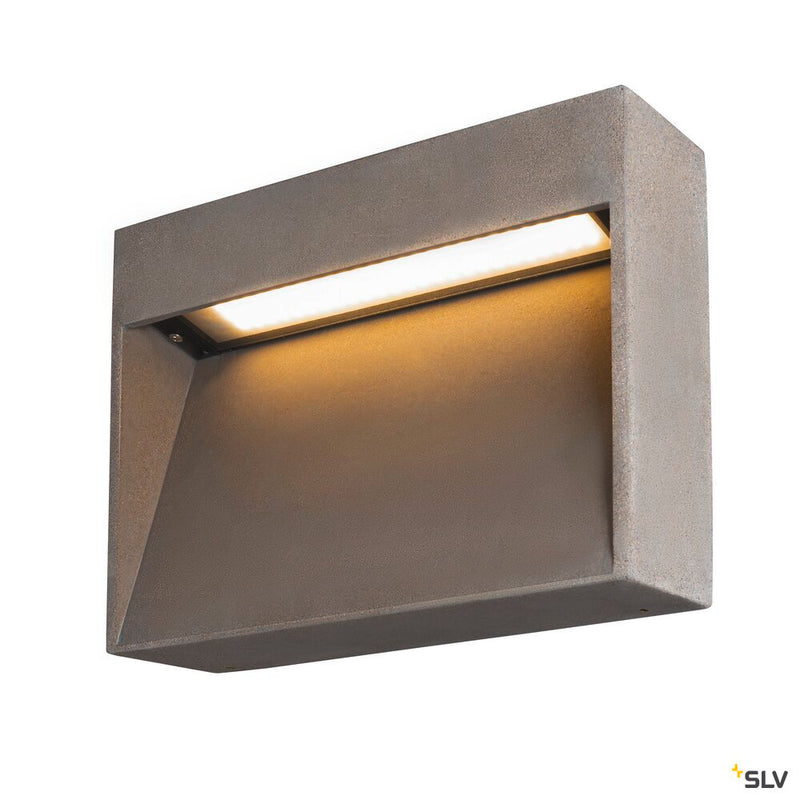 SLV 1006404 CONCRETO M, WL wall-mounted light grey, 8.5 W, 350 lm, 3000 K