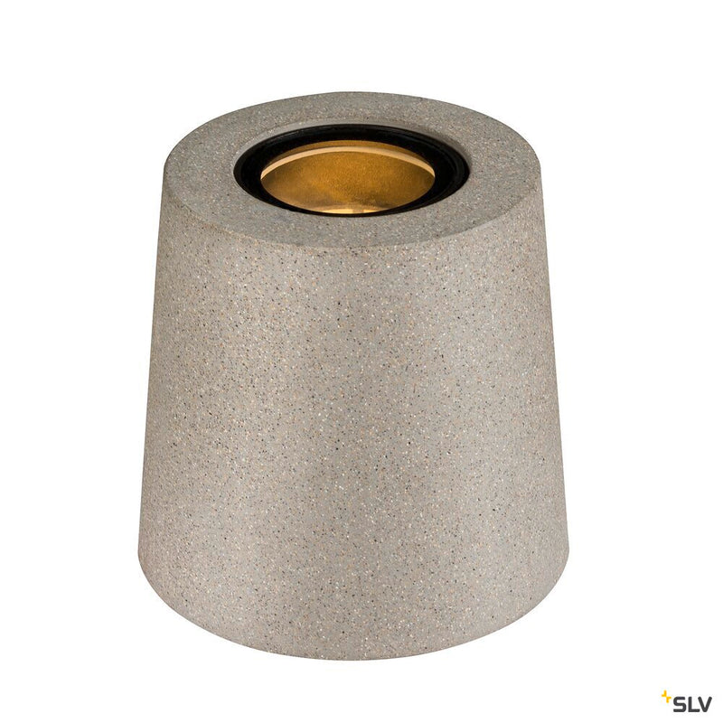 SLV 1006408 CONCRETO FL, Free-standing lamp round GU10 grey 10 W