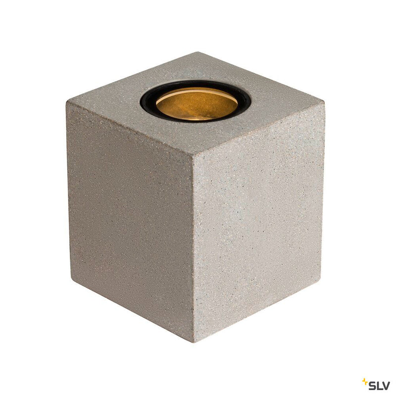 SLV 1006409 CONCRETO FL, Free-standing lamp square GU10 grey 10 W