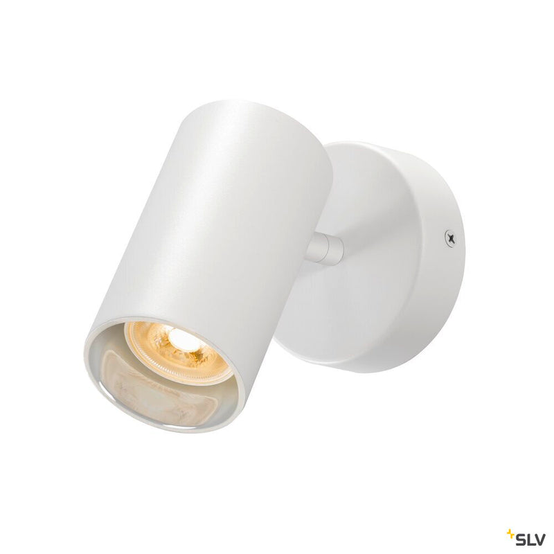 SLV 1006424 ASTO TUBE, spot, cylindrical, max. 1x10 W, white