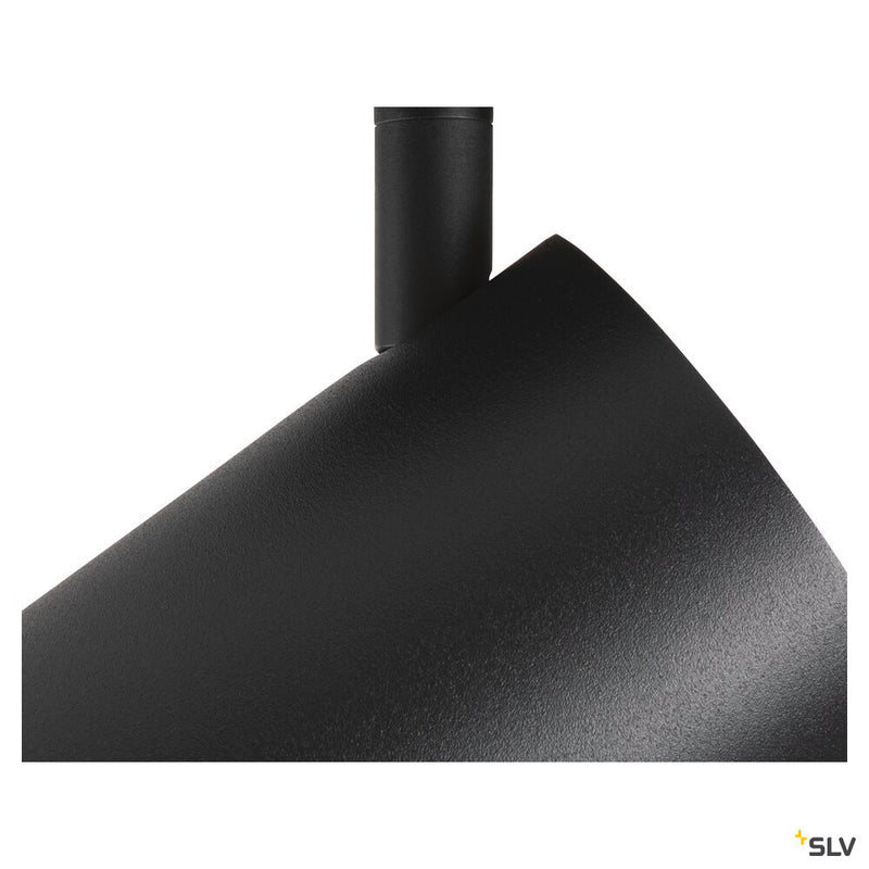 SLV 1006429 ASTO TUBE, ceiling-mounted light, cylindrical, max. 4x10 W, black