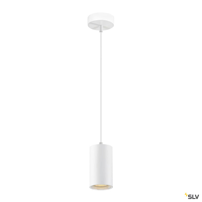 SLV 1006432 ASTO TUBE, pendant light, GU10, pendant length 250 cm, max. 10 W, white
