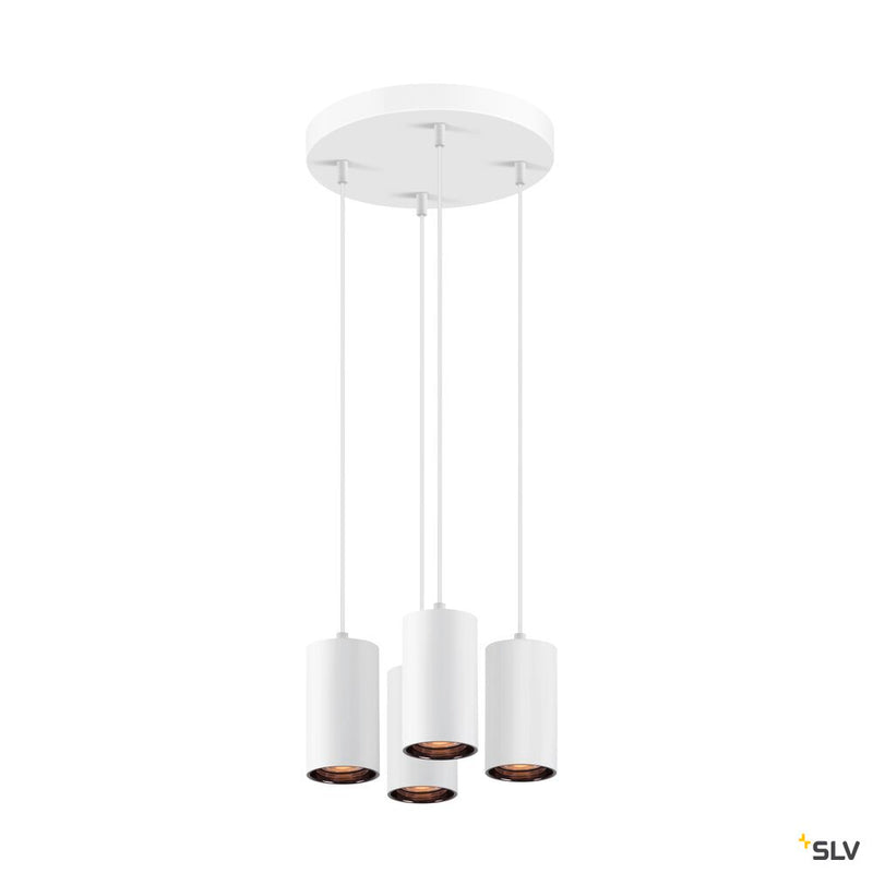 SLV 1007190 ASTO TUBE, reflector, glossy black/chrome