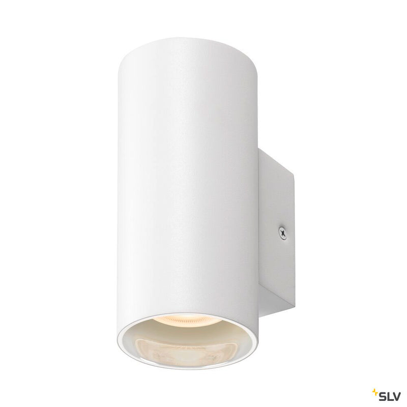 SLV 1006442 ASTO TUBE, wall-mounted light, cylindrical, max. 1x10 W, white