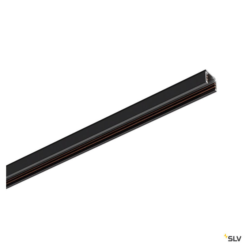 SLV 1006543 2 m surface mounting track, 48V TRACK, black, DALI