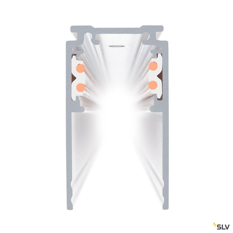 SLV 1006552 2 m mounting track deep, 48V TRACK, white, DALI