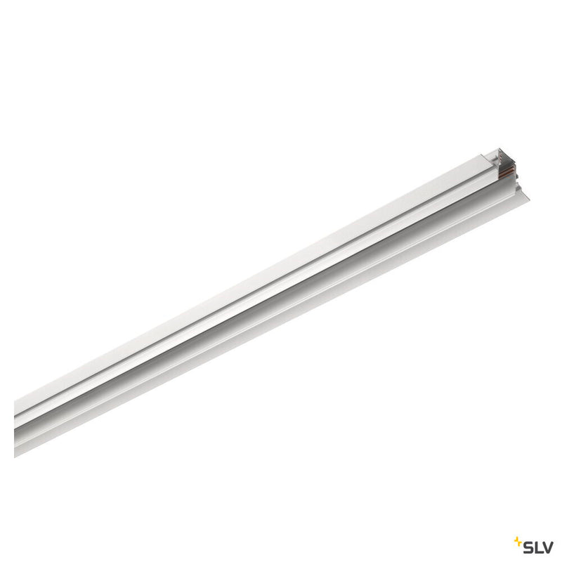SLV 1006560 2 m recessed mounting track, 48V TRACK, white, DALI