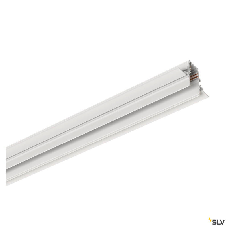 SLV 1006562 3 m recessed mounting track, 48V TRACK, white, DALI