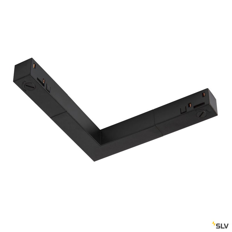 SLV 1006571 L-connector electric, 48V TRACK, black, DALI