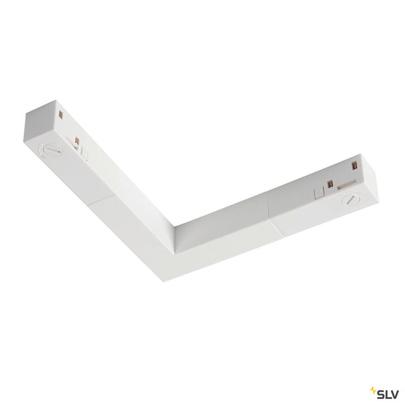 SLV 1006572 L-connector electric, 48V TRACK, white, DALI
