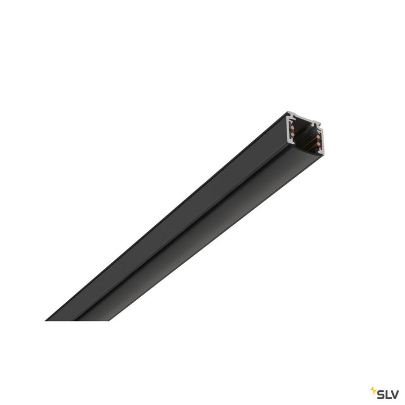 SLV 1006541 1 m surface mounting track, 48V TRACK, black, DALI