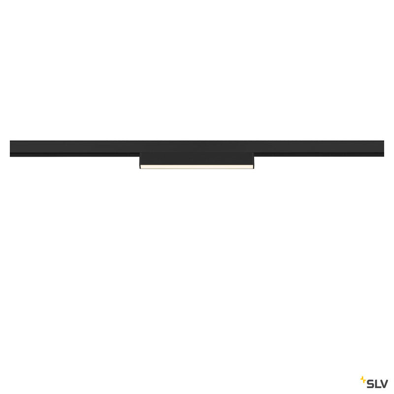 SLV 1006619 IN-LINE 22, 48V spot, opal, DALI, black, 7.3 W, 680 lm, 4000 K, CRI 90, 95°