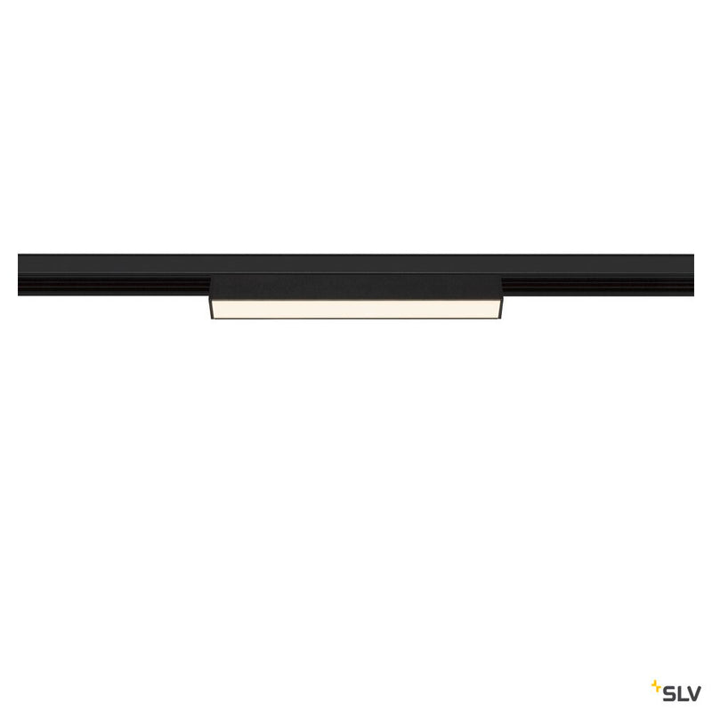 SLV 1006619 IN-LINE 22, 48V spot, opal, DALI, black, 7.3 W, 680 lm, 4000 K, CRI 90, 95°