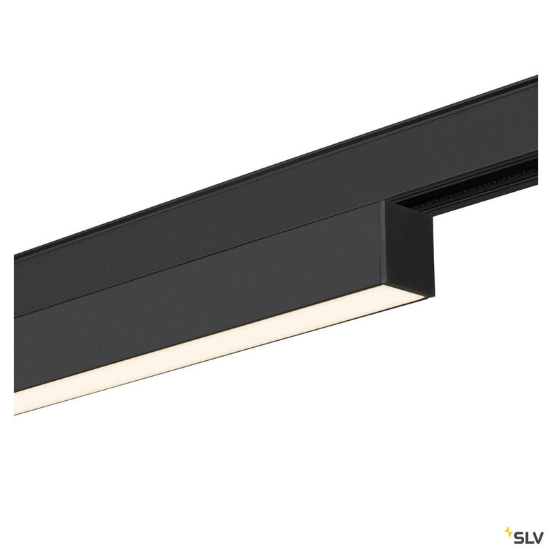 SLV 1006619 IN-LINE 22, 48V spot, opal, DALI, black, 7.3 W, 680 lm, 4000 K, CRI 90, 95°
