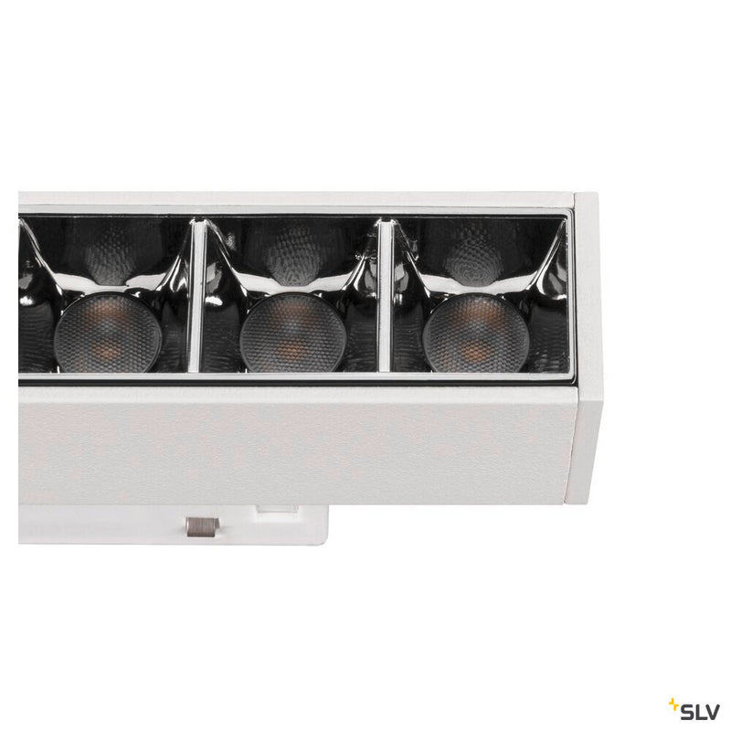 SLV 1006628 IN-LINE 22 48V TRACK, Darklight Reflector, DALI, spot, white / white, 7.3 W, 580 lm, 2700 K, CRI 90, 35°