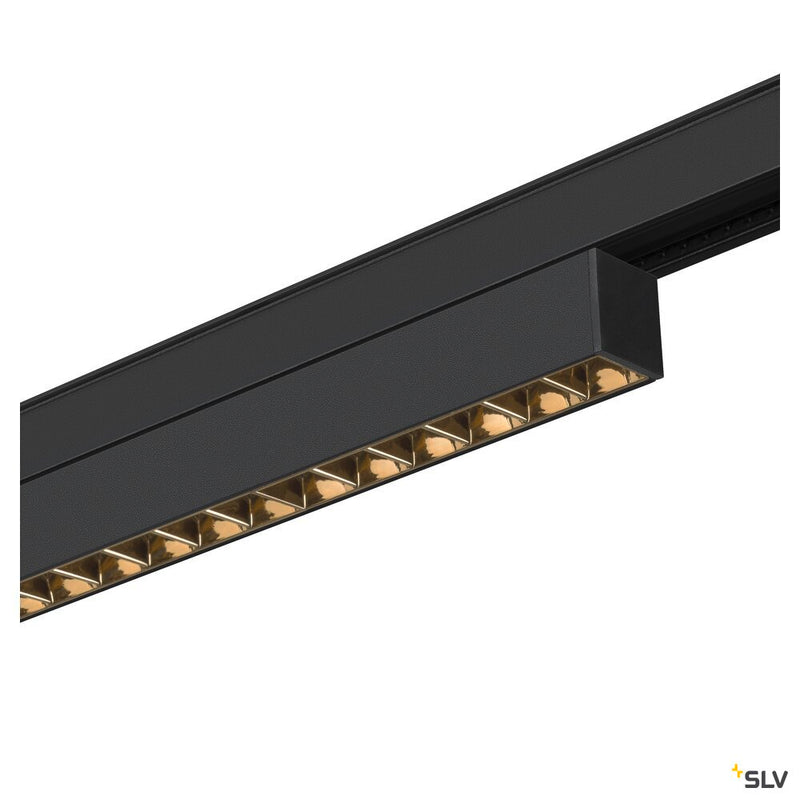 SLV 1006635 IN-LINE 44 48V TRACK, Darklight Reflector, DALI, spot, black / black, 14 W, 1230 lm, 3000 K, CRI 90, 35°