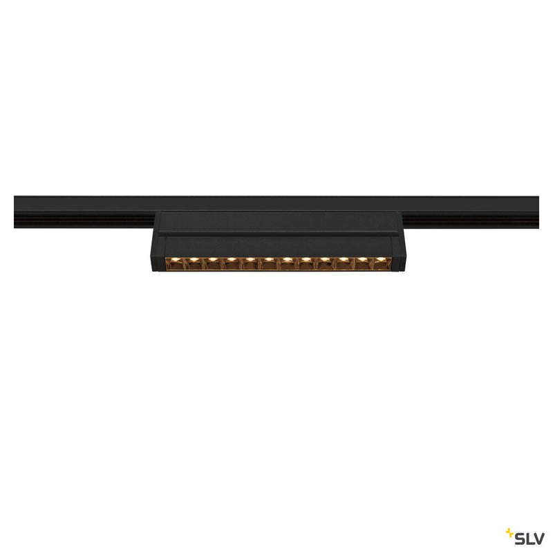 SLV 1006639 IN-LINE 24 48V TRACK, Move DALI, Darklight Reflector, spot, black / black, 7.3 W, 580 lm, 2700 K, CRI 90, 35°