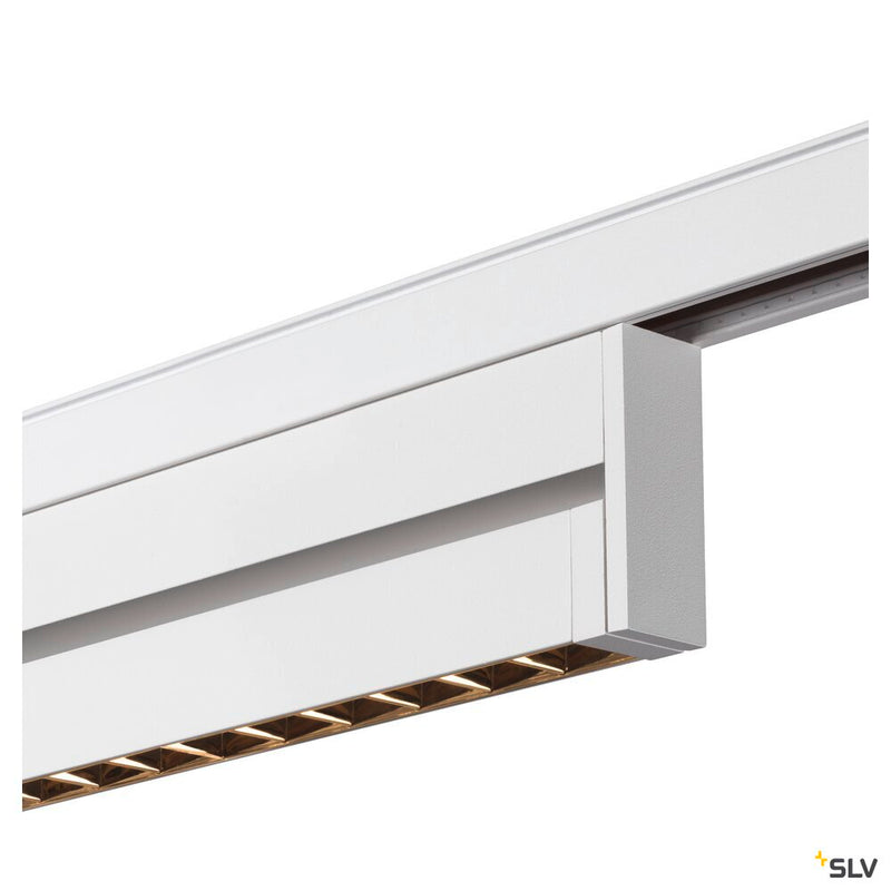 SLV 1006640 IN-LINE 24 48V TRACK, Move DALI, Darklight Reflector, spot, white / white, 7.3 W, 580 lm, 2700 K, CRI 90, 35°