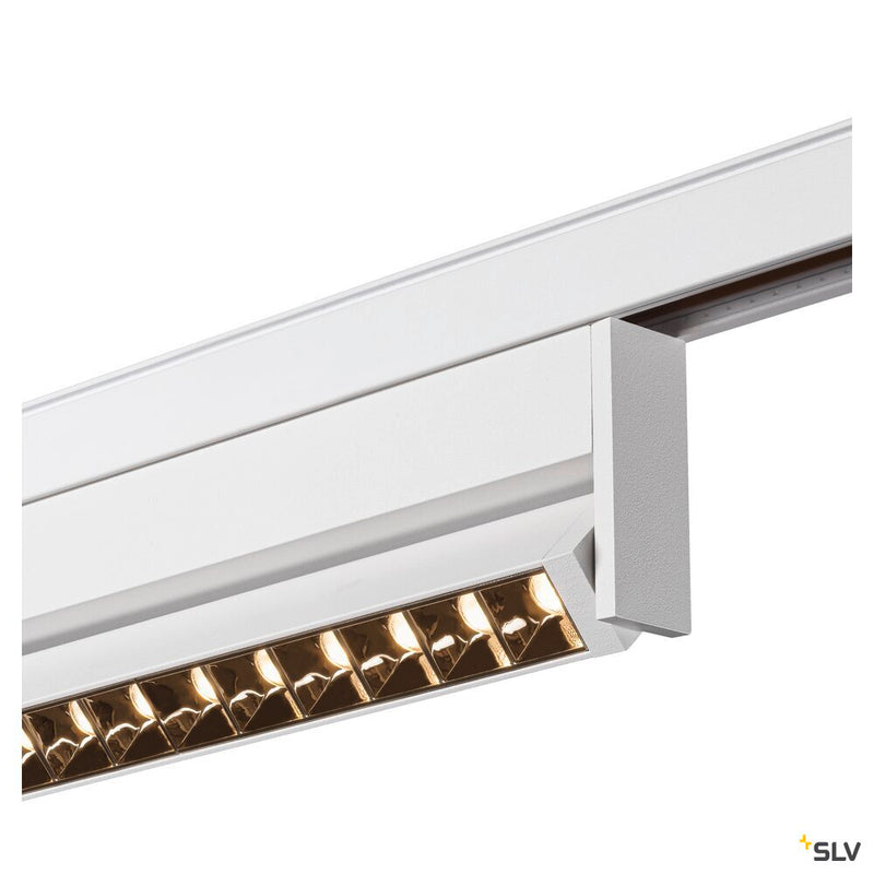 SLV 1006640 IN-LINE 24 48V TRACK, Move DALI, Darklight Reflector, spot, white / white, 7.3 W, 580 lm, 2700 K, CRI 90, 35°