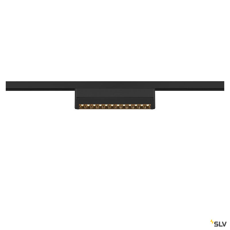 SLV 1006641 IN-LINE 24 48V TRACK, Move DALI, Darklight Reflector, spot, black / black, 7.3 W, 610 lm, 3000 K, CRI 90, 35°