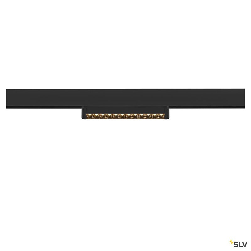 SLV 1006641 IN-LINE 24 48V TRACK, Move DALI, Darklight Reflector, spot, black / black, 7.3 W, 610 lm, 3000 K, CRI 90, 35°
