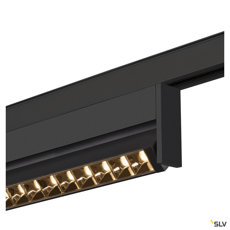 SLV 1006641 IN-LINE 24 48V TRACK, Move DALI, Darklight Reflector, spot, black / black, 7.3 W, 610 lm, 3000 K, CRI 90, 35°