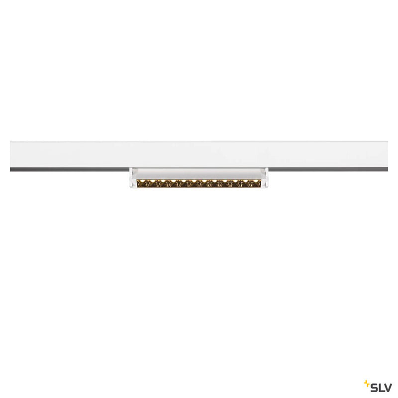 SLV 1006642 IN-LINE 24 48V TRACK, Move DALI, Darklight Reflector, spot, white / white, 7.3 W, 610 lm, 3000 K, CRI 90, 35°