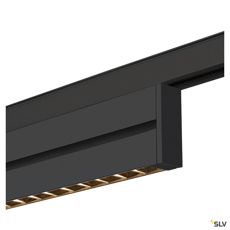 SLV 1006647 IN-LINE 46 48V TRACK, Move DALI, Darklight Reflector, spot, black / black, 14 W, 1230 lm, 3000 K, CRI 90, 35°