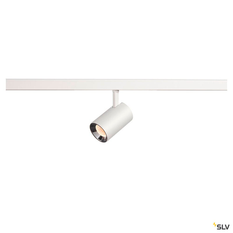 SLV 1006662 NUMINOS® XS 48V TRACK, DALI, spot, white / chrome, 8.7 W, 670 lm, 2700 K, CRI 90, 20°