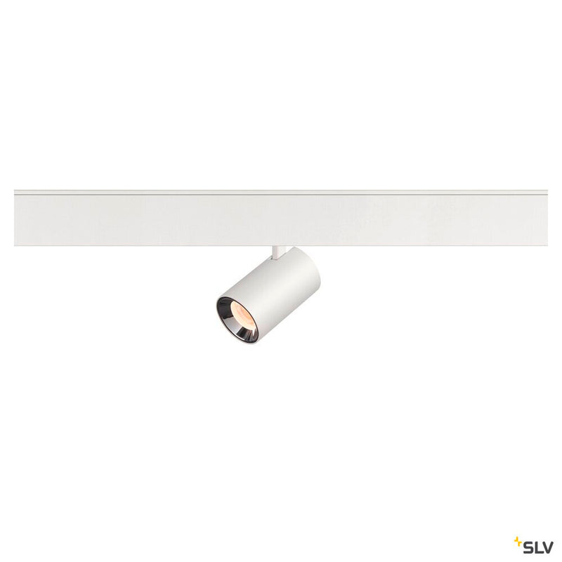 SLV 1006668 NUMINOS® XS 48V TRACK, DALI, spot, white / chrome, 8.7 W, 670 lm, 2700 K, CRI 90, 55°