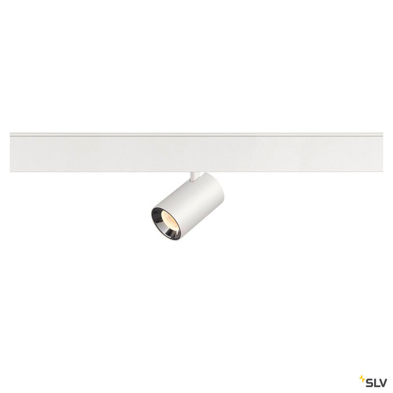 SLV 1006686 NUMINOS® XS 48V TRACK, DALI, spot, white / chrome, 8.7 W, 720 lm, 3000 K, CRI 90, 55°