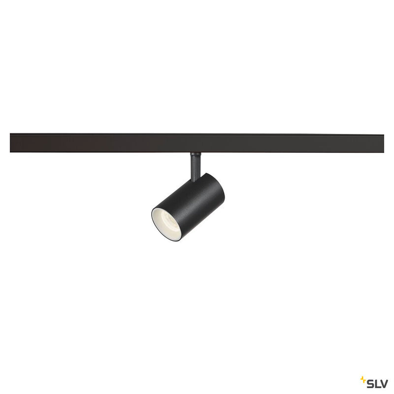 SLV 1006691 NUMINOS® XS, 48V spot, round, 4000 K, 8.7 W, DALI 2, 40°, matt black / matt white