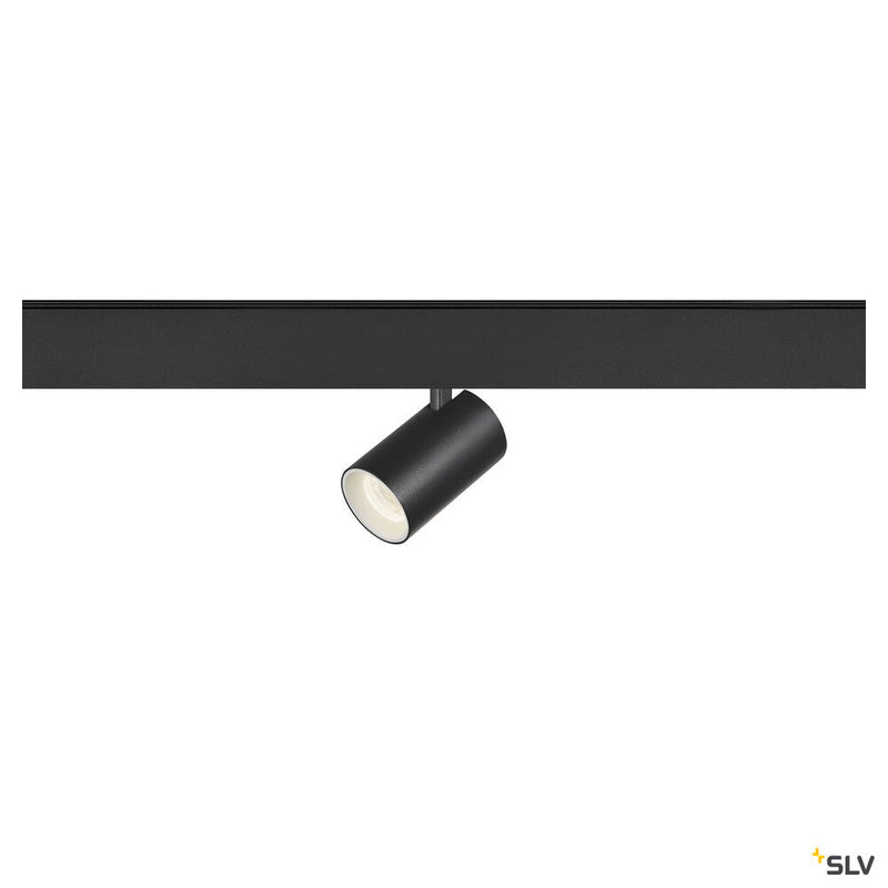 SLV 1006691 NUMINOS® XS, 48V spot, round, 4000 K, 8.7 W, DALI 2, 40°, matt black / matt white