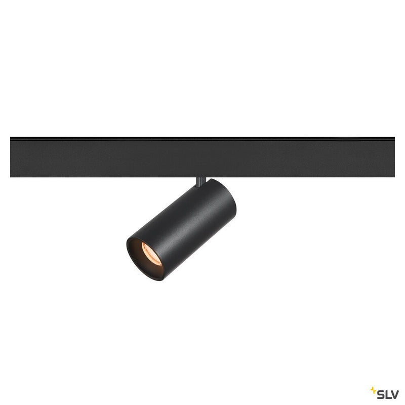 SLV 1006705 NUMINOS® S 48V TRACK, DALI, spot, black / black, 16 W, 1000 lm, 2700 K, CRI 90, 20°