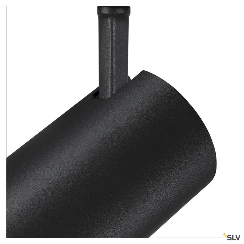 SLV 1006713 NUMINOS® S 48V TRACK, DALI, spot, black / chrome, 16 W, 980 lm, 2700 K, CRI 90, 55°