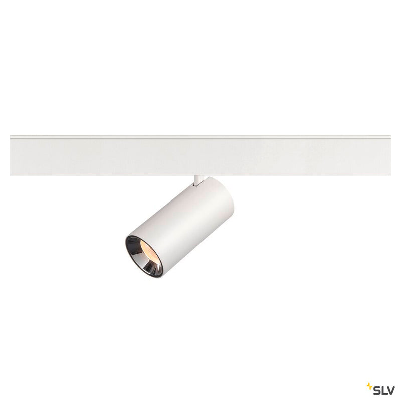 SLV 1006719 NUMINOS® S 48V TRACK, DALI, spot, white / chrome, 16 W, 1000 lm, 2700 K, CRI 90, 40°