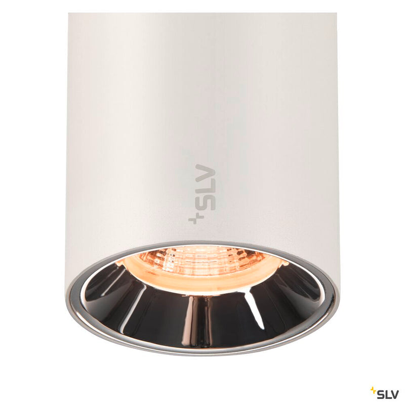 SLV 1006722 NUMINOS® S 48V TRACK, DALI, spot, white / chrome, 16 W, 980 lm, 2700 K, CRI 90, 55°