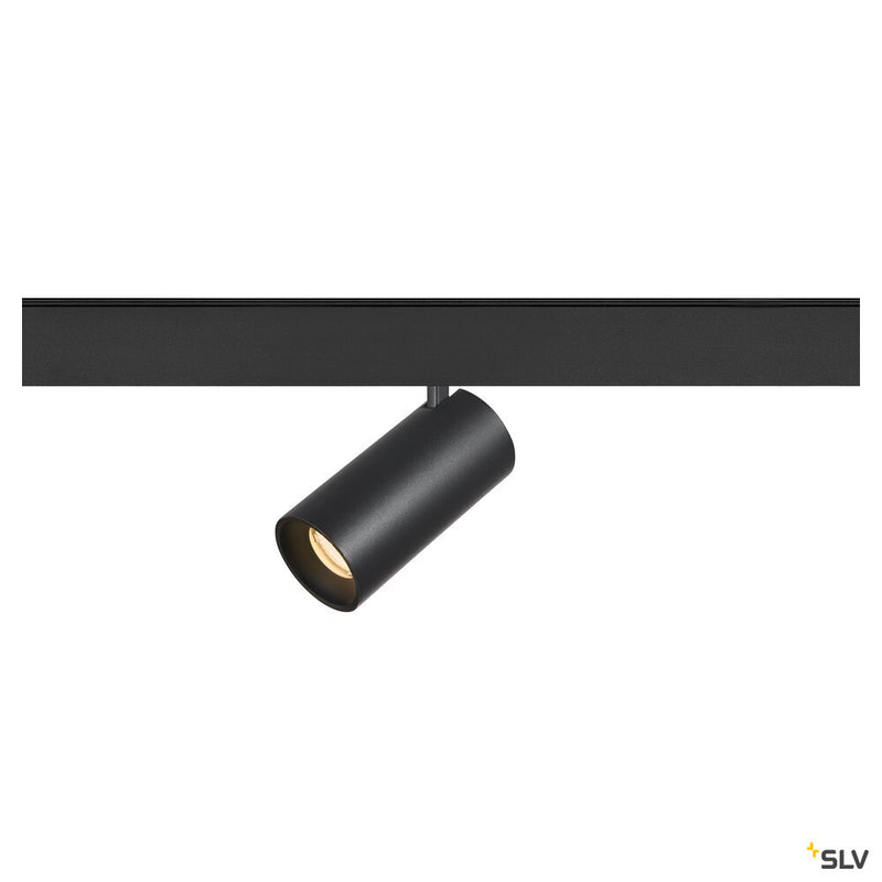 SLV 1006726 NUMINOS® S 48V TRACK, DALI, spot, black / black, 16 W, 1030 lm, 3000 K, CRI 90, 40°