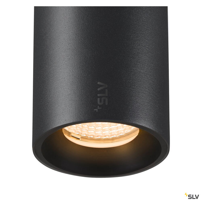 SLV 1006726 NUMINOS® S 48V TRACK, DALI, spot, black / black, 16 W, 1030 lm, 3000 K, CRI 90, 40°