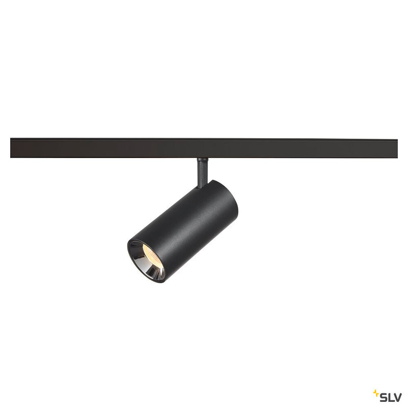 SLV 1006728 NUMINOS® S 48V TRACK, DALI, spot, black / chrome, 16 W, 1050 lm, 3000 K, CRI 90, 40°