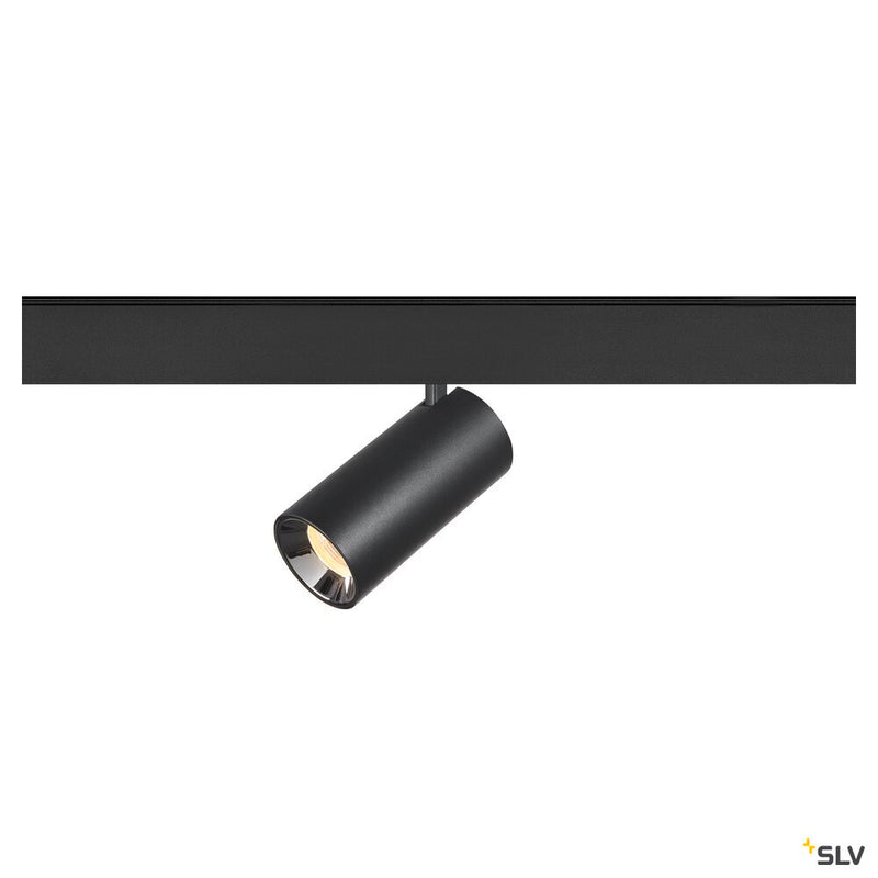 SLV 1006728 NUMINOS® S 48V TRACK, DALI, spot, black / chrome, 16 W, 1050 lm, 3000 K, CRI 90, 40°