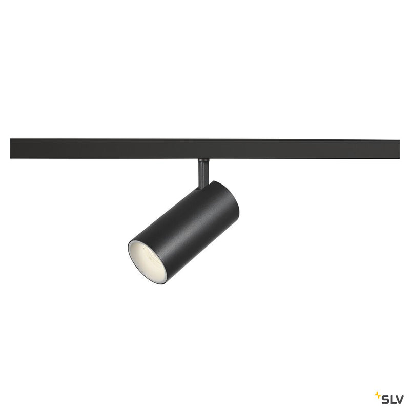 SLV 1006745 NUMINOS® S, 48V spotlight, round, 4000 K, 16 W, DALI 2, 40°, matt black / matt white